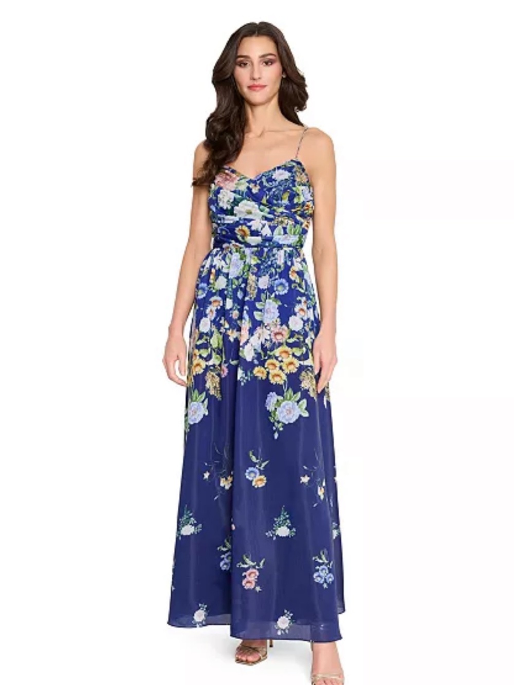 Tahari ASL Women's Printed Sleeveless Ball Gown sz6 NWT